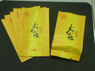 Borse d'imballaggio 10g 12g del rinforzo di rotocalcografia del tè cinese laterale della stagnola