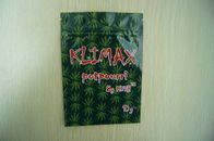 L'incenso di erbe dei potpourri della fragola &amp; del mirtillo di Klimax 10g insacca l'imballaggio a chiusura lampo