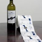 La manica impermeabile su misura degli strizzacervelli del vino rosso di progettazione identifica l'etichetta autoadesiva della bottiglia