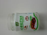 Etichette impermeabili degli strizzacervelli di calore del PVC per la bottiglia di vetro del formaggio di Beancurd della salsa