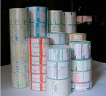 Etichette sequenziali di promozione di Digital/autoadesivo di carta stampato su misura in rotolo