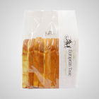 La borsa bianca della carta kraft Per pane/sta sui sacchetti con Mylar e la chiara finestra
