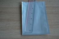Sacchetto riutilizzabile della stagnola sigillato tre lati che imballa la borsa di plastica di Malar con la serratura dello zip