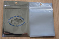 Sacchetto riutilizzabile della stagnola sigillato tre lati che imballa la borsa di plastica di Malar con la serratura dello zip
