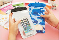 Borsa stampata trasparente della prova dell'acqua del telefono dei sacchetti di plastica con la bussola