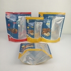 Le borse d'imballaggio della prova lucida dell'odore fanno un spuntino il supporto secco della chiusura lampo di Mylar dell'alimento sulle borse