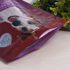 La borsa d'imballaggio del cibo per cani dell'etichetta privata/sta sulla borsa della chiusura lampo per alimento animale