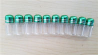 Bottiglia di plastica vuota per la pillola e capsule/bottiglia maschio della pallottola delle pillole di potenziamento con il cappuccio del metallo