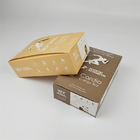 Scatola di carta da visuale in cartone personalizzata con imballaggio con logo Scatola di visuale a barra energetica al dettaglio