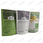 Fabbrica cinese sacchetto personalizzato per alimenti per animali da compagnia per alimenti per animali da compagnia sacchetto di imballaggio con tacca di strappo