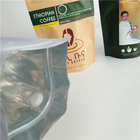 Carta personalizzata ecologica con imballaggio flessibile Kraft Coffee Ziplock Stand Up Pocket Bag per 250g 500g e 1kg