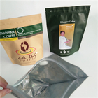 Carta personalizzata ecologica con imballaggio flessibile Kraft Coffee Ziplock Stand Up Pocket Bag per 250g 500g e 1kg