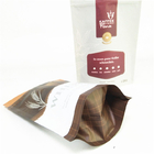 Prodotti alimentari personalizzati a prova di odore a prova di umidità Edibili Stand Up Packaging Bags For Coffee Bean