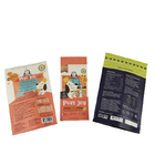 Carta Kraft Bianca Eco-Friendly Mango in Polvere Noci Alimenti per Animali Biodegradabile Cerniera a prova di odore Sacchetto di imballaggio in carta