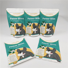 Logo personalizzato MOQ 100pcs Sacchetti di carta kraft per tè biscotti torta noci commestibili polvere sacchetto di imballaggio per animali domestici