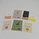 Materiale PLA Bollettino Kraft biodegradabile con foglio busta alimentare imballaggio piccoli sacchetti per campioni