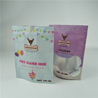 Top Quality Logo personalizzato stampato imballaggio di stoccaggio liscio sacchetto di carta di plastica per alimenti per animali domestici
