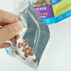 Sacchetti di carta personalizzati per imballaggi alimentari lato logo personalizzato stampa di logo personalizzato