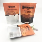 Sacchetti di carta Kraft Sacchetti da tè Imballaggio con sacchetto sigillato a tre lati e valvola degassante