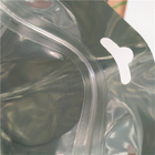Materiale di imballaggio alimentare Foglio di alluminio resistente all'umidità Borse in piedi per borse per snack Imballaggio con cerniera