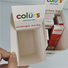 Display box in cartone con logo personalizzato a caldo