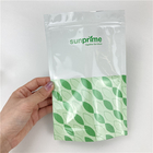Matte PET/PE Zipper Food Doypack con logo personalizzato accolto