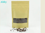 La chiara finestra ha personalizzato i sacchi di carta, sacchi di carta di Kraft per caffè/imballaggio del tè
