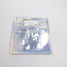 Micron d'imballaggio cosmetico della borsa 30-150 dell'ologramma trasparente del film del laser per le donne