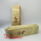 I sacchetti di plastica laterali della borsa di caffè del rinforzo che imballano la chiusura lampo completano per i chicchi di caffè di 250g 1kg