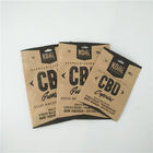 Sacchetti di plastica risigillabili che imballano il di alluminio amichevole dei sacchi di carta di CBD Eco Kraft dentro