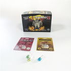Rinoceronte d'imballaggio della pillola del sesso di effetto della scatola di carta 3D della pillola della bolla della pantera nera 69 9000