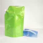Il becco pieghevole di plastica insacca liberamente Bpa d'imballaggio 3L 5L 10L per acqua potabile