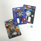 Carte di carta d'imballaggio della bolla della pillola di rinoceronte del blister felice di tempo della Buffalo su ordinazione