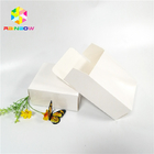Logo d'imballaggio di Fleixble della carta dei contenitori di cartone bianco di colore vario su misura