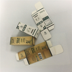Personalizzi il contenitore di carta cerata della stampa CBD di progettazione, contenitore bianco d'imballaggio di carta di cartone della bottiglia di gocce dell'olio di 350g CBD