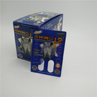 Rinoceronte d'imballaggio 9K/7/12 della carta della bolla di serie 3D di rinoceronte per la capsula maschio della pillola di potenziamento