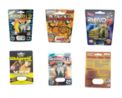 Pantera/scatola di carta che imballa, scatole sessuali pillole di rinoceronte 13 delle pillole delle carte di carta della bolla 3D