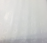 La manica degli strizzacervelli della radura dell'ANIMALE DOMESTICO identifica gli autoadesivi di Braille tipo d'avvertimento tattile adesivo del triangolo