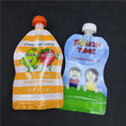 Dimensione su misura colori d'imballaggio della borsa 10 della bevanda del sacchetto del becco degli alimenti per bambini della saldatura a caldo
