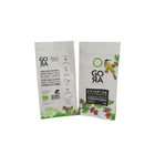Imballaggio a chiusura lampo di plastica biodegradabile del caffè del fondo piatto della chiusura lampo della borsa E dell'imballaggio alimentare