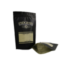 Il nero di rivestimento di Matt del PE di MOPP VMPET della borsa dell'imballaggio del tè del caffè dei biscotti dello spuntino a prova d'umidità