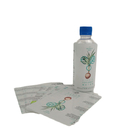 La bottiglia biodegradabile dell'involucro degli strizzacervelli identifica l'autoadesivo, manica di strizzacervelli di calore di plastica del PVC