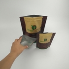 Supporto sui sacchetti d'imballaggio d'imballaggio del tè del foglio di alluminio stampati abitudine delle borse del caffè biodegradabile del commestibile