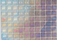 Etichette adesive CYMK UV dell'autoadesivo decorativo olografico 60mic