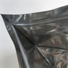 La carta kraft di Brown della chiusura lampo del di alluminio sta sull'alimento secco sacchetto