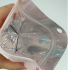 Chiara condizione dei sacchetti della serratura di Matte Mylar Aluminum Foil Zip della finestra