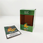 Moq basso ha personalizzato le scatole di carta stampate di Fronto Cigar Grabba Leaf Kraft per l'imballaggio della foglia