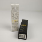 Scatola d'imballaggio di carta cosmetica su ordinazione di Logo Printed Rectangular Glossy Foldable per le bottiglie di cura di pelle del siero dell'essenza del profumo