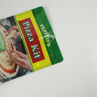 La borsa dell'alimento che imballa la stagnola su ordinazione del caffè delle borse di Logo Smell Proof sta il supporto su stampato del sacchetto sulle borse che imballano la pizza