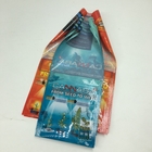 Borse d'imballaggio di plastica d'imballaggio di Mylar delle borse dell'involucro delle tasche di CBD della foglia a chiusura lampo piana del tabacco per sigari